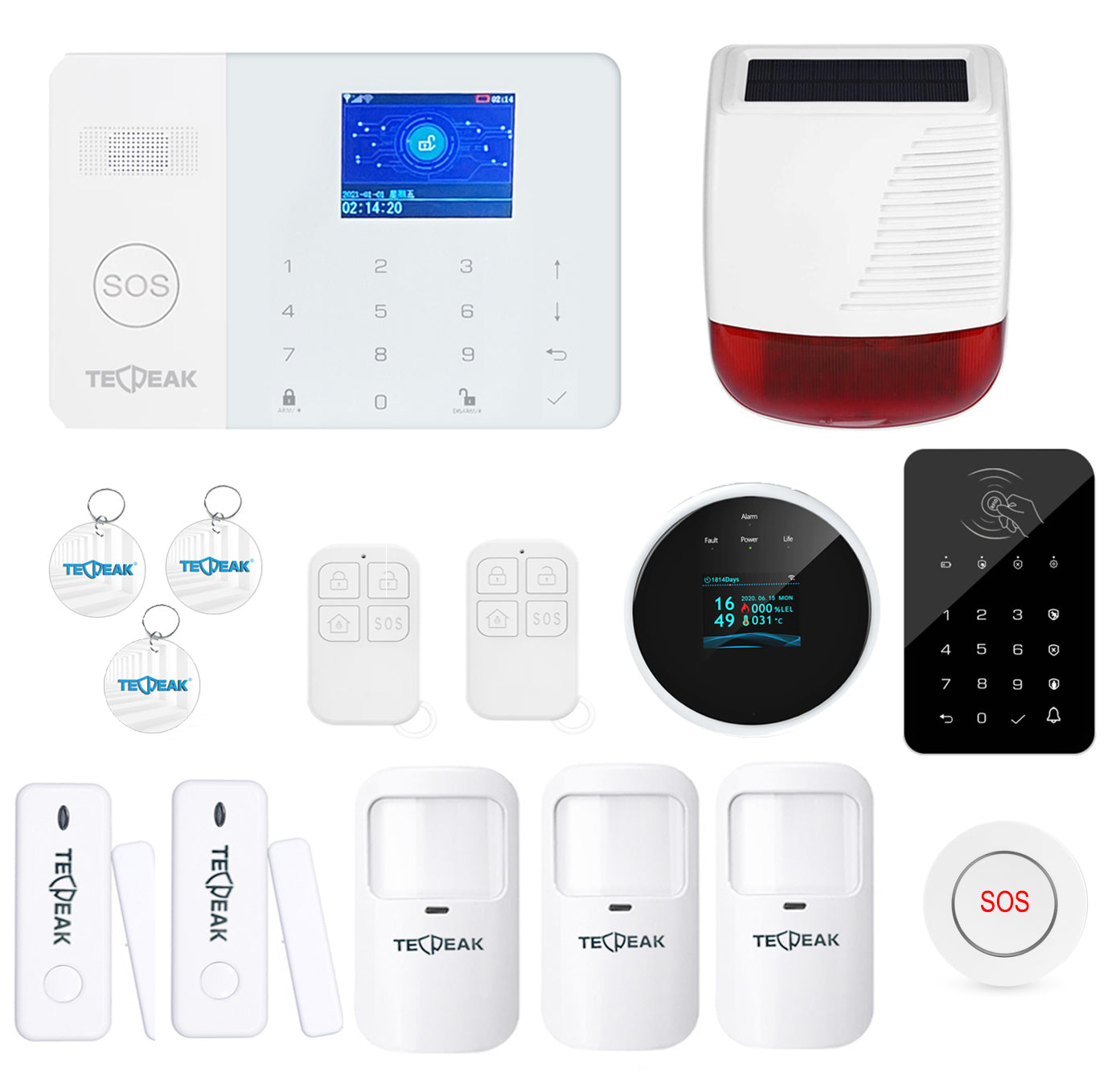 S8- Alarme Intelligente Maison Wi-Fi / 4G