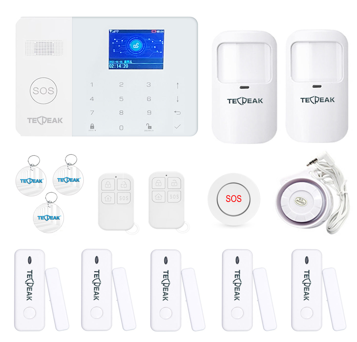 S8 - WiFi / GSM / 2G / 4G Allarme Casa