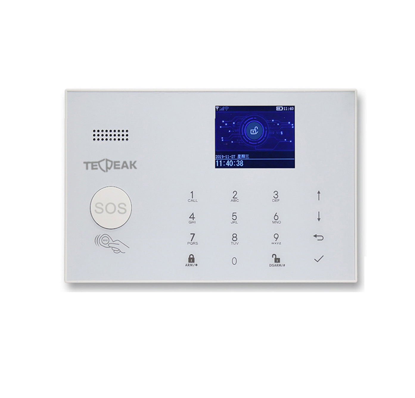 A2 - Système d'Alarme WiFi / GSM (Blanc)