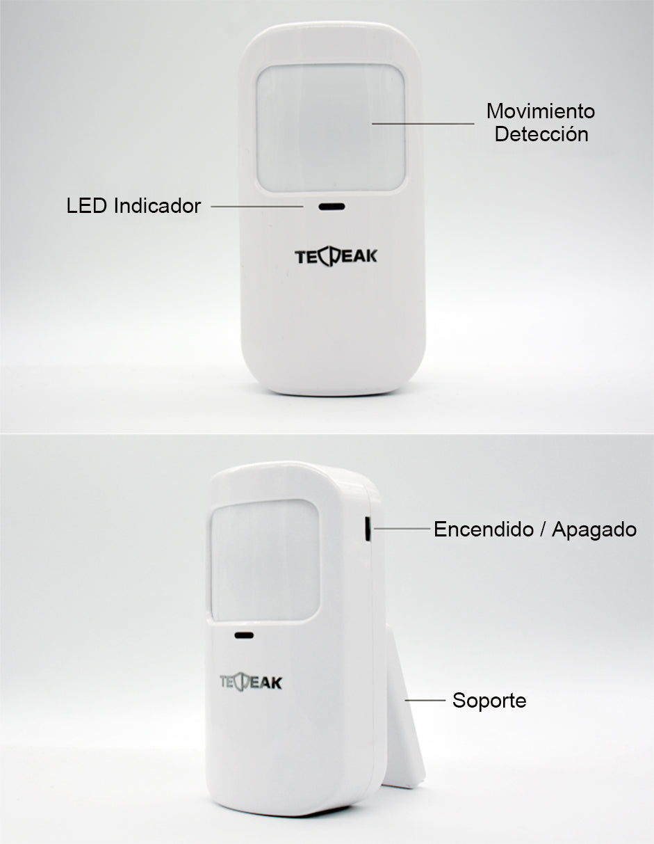 A2 - Système d'Alarme WiFi / GSM (Blanc)
