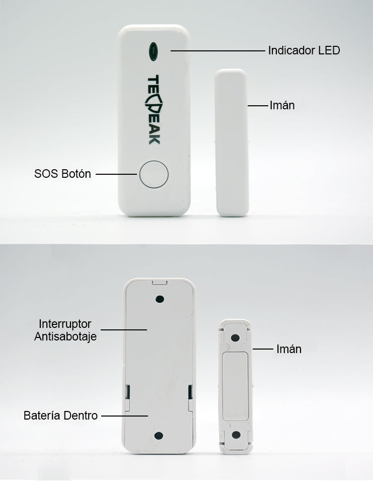 A1 - WiFi / GSM Système de Sécurité (Blanc)